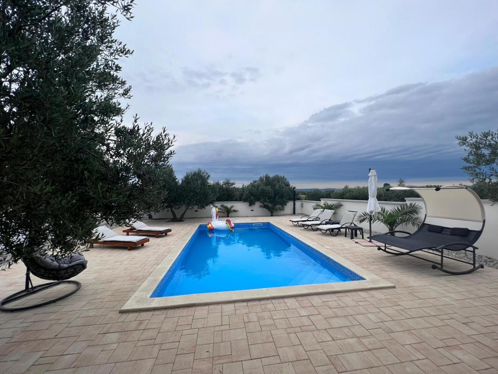 Vila Mobile House F&L Biograd Na Moru Exteriér fotografie