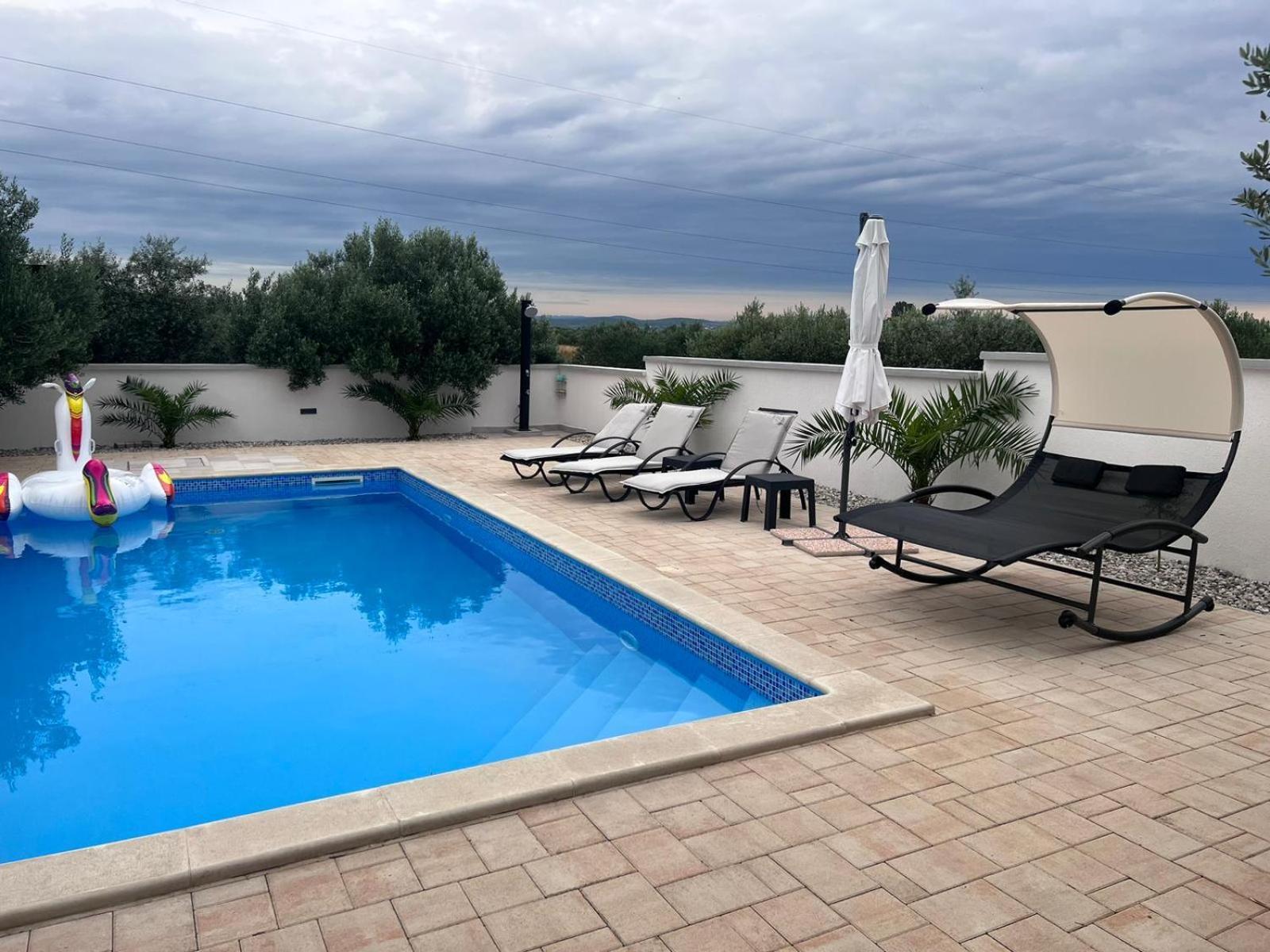 Vila Mobile House F&L Biograd Na Moru Exteriér fotografie
