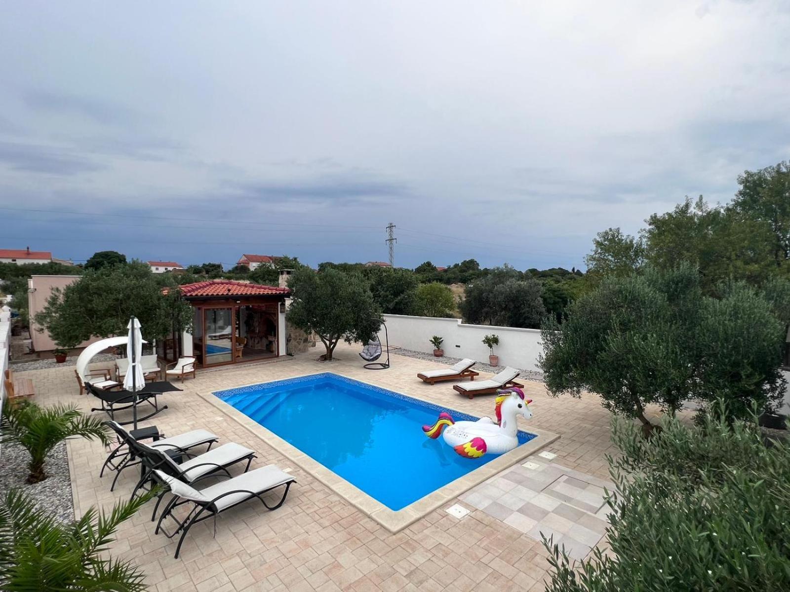 Vila Mobile House F&L Biograd Na Moru Exteriér fotografie